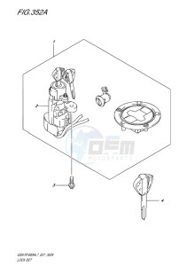 GSX-R1000 EU drawing LOCK SET