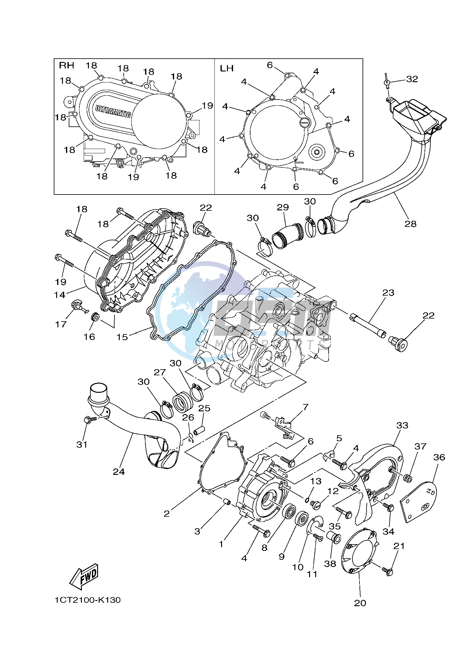 CRANKCASE COVER 1