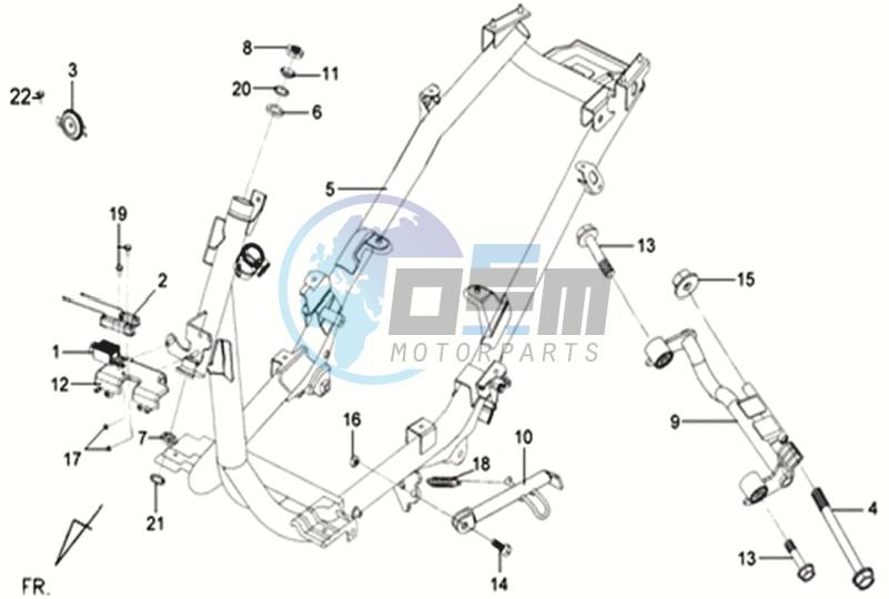 FRAME / ENGINE MOUNT