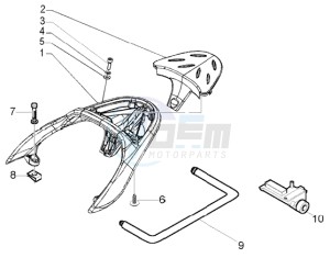 Beverly 125 RST drawing Carrier