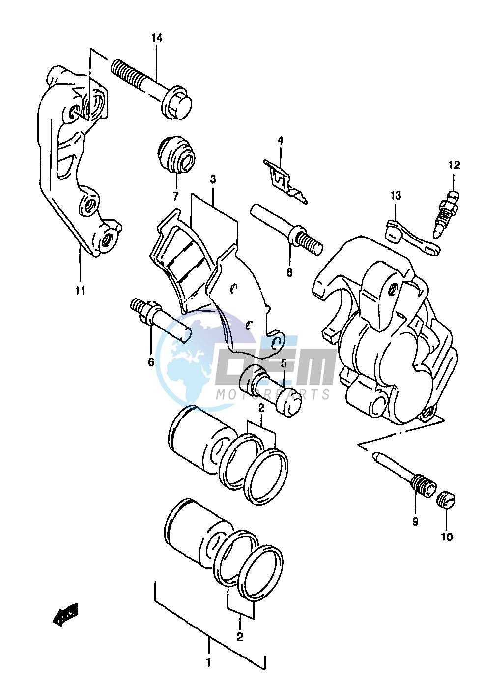 FRONT CALIPER