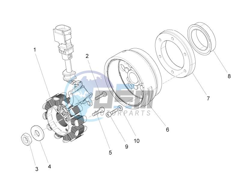 Cdi magneto assy / Ignition unit