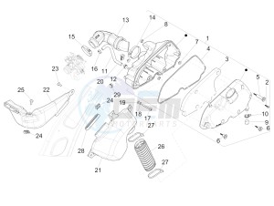 150 Sprint 4T 3V ie (APAC) (AU, CD, EX, JP, RI, TH) drawing Air filter