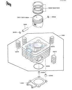 KLT 185 A [KLT185] (A1-A2) [KLT185] drawing CYLINDER_PISTON