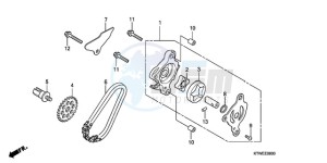 SH300A9 Europe Direct - (ED / ABS) drawing OIL PUMP