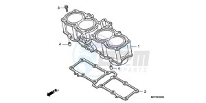 CB1300S9 Australia - (U / BCT MME TWO) drawing CYLINDER