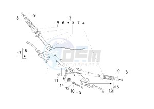 GRANTURISMO 200 drawing Handlebar