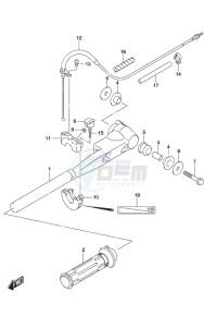 DF 2.5 drawing Tiller Handle