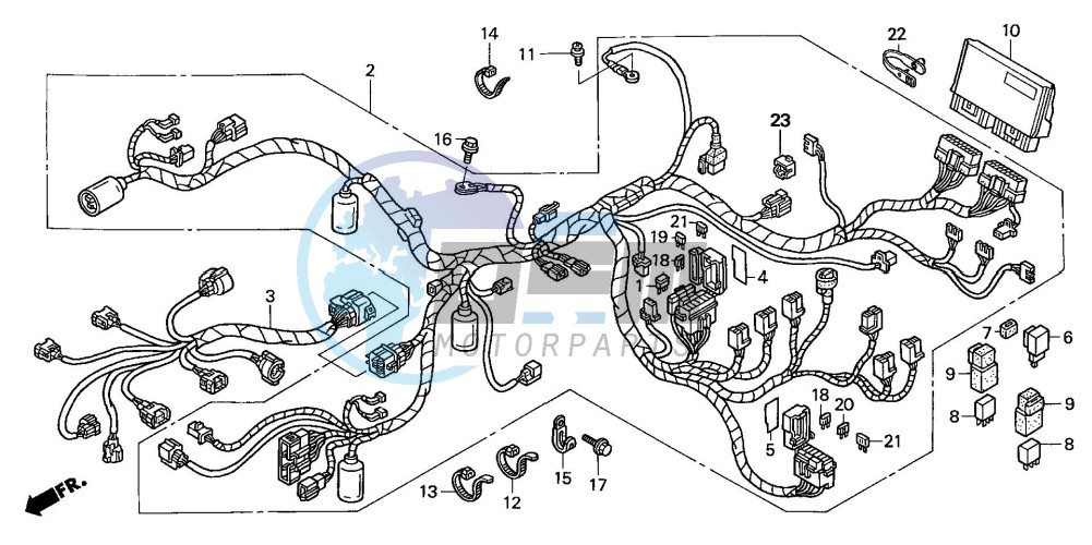 WIRE HARNESS (ST1300)