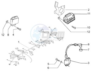 Liberty 125 Leader RST drawing Electrical device