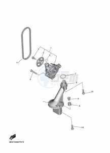 NIKEN GT MXT850D (B5B1) drawing OIL PUMP