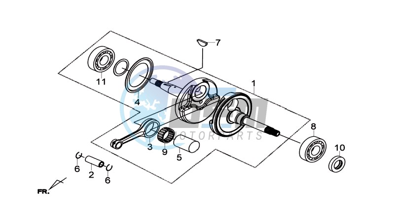 CRANKSHAFT / PISTON / PISTON RING