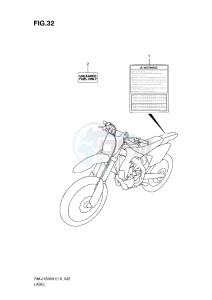 RM-Z 450 drawing LABEL