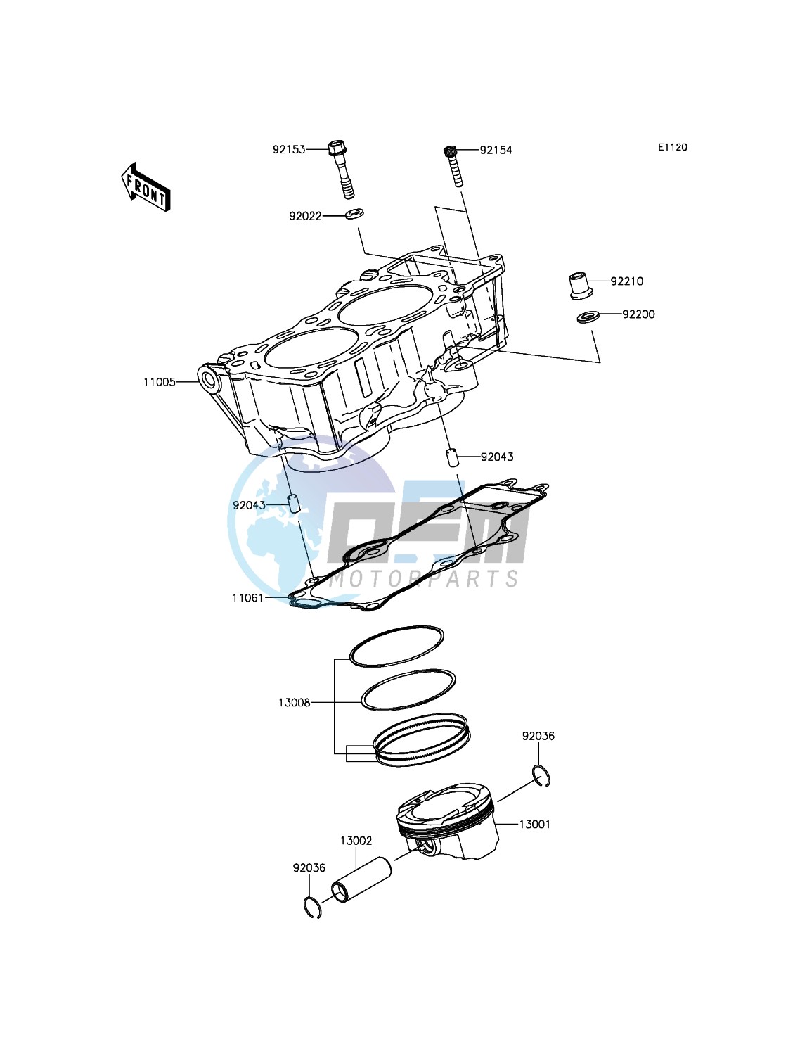 Cylinder/Piston(s)