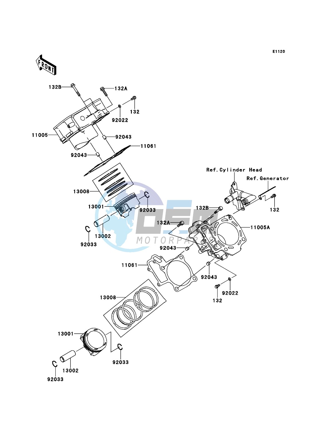 Cylinder/Piston(s)