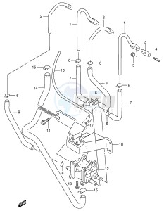 GSX-R750 (E2) drawing 2ND AIR (MODEL W X E18,E39)