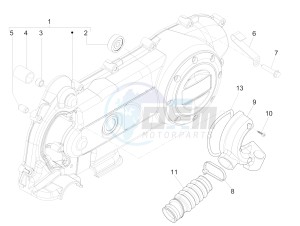 Sprint 50 4T 2V 25 kmh (EMEA) drawing Crankcase cover - Crankcase cooling