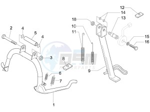 Beverly 250 e3 drawing Stand