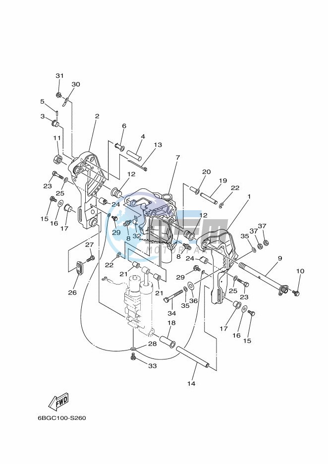 FRONT-FAIRING-BRACKET