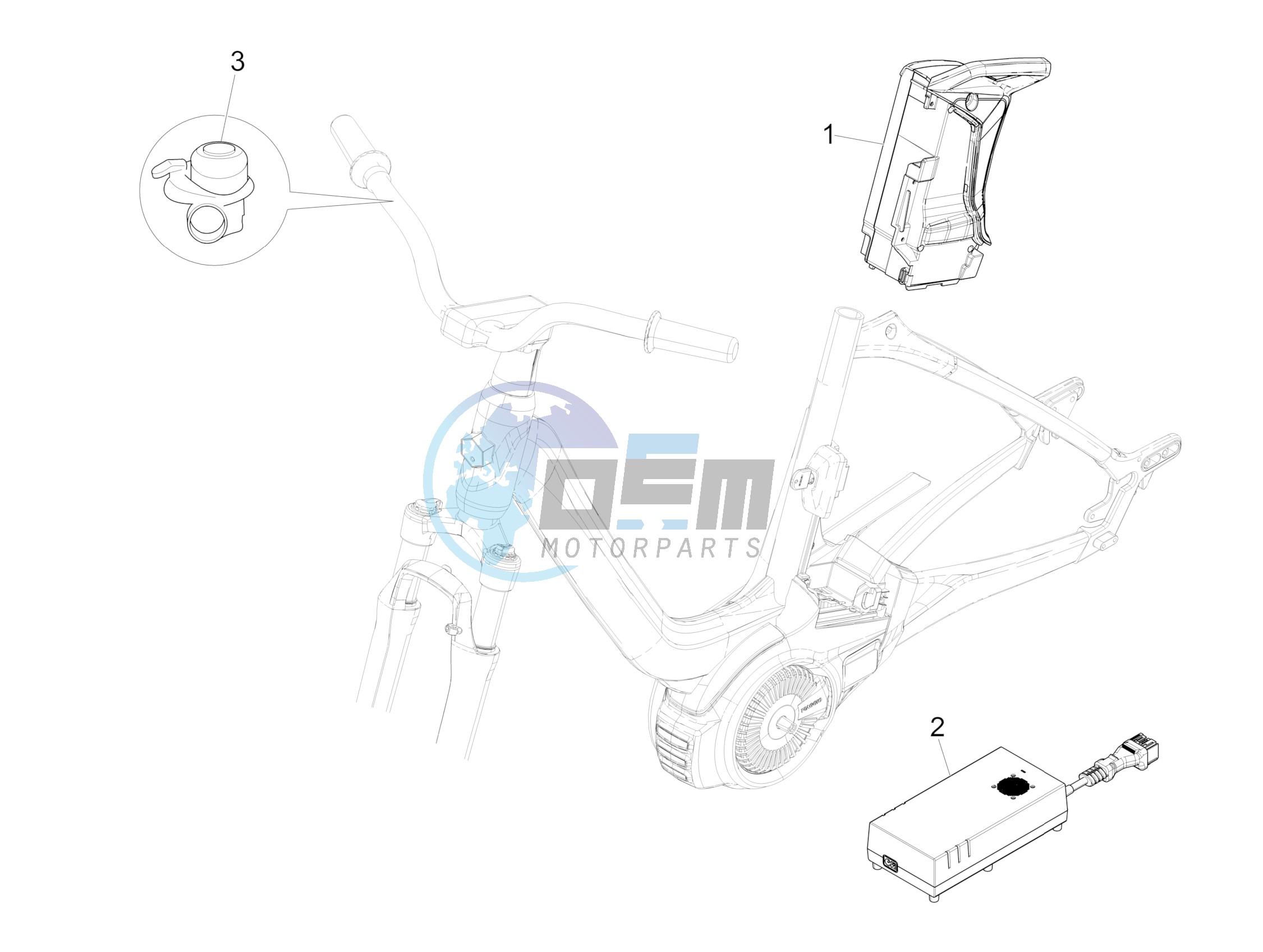 Remote control switches - Battery - Horn