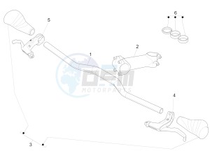 Wi-Bike Uni Mech Comfort 0 drawing Handlebars - Master cil.