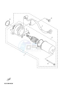 YN50 YN50FU NEO'S 4 (2ACN 2ACN) drawing STARTING MOTOR