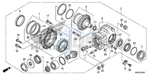 VFR1200XDD CrossTourer - VFR1200X Dual Clutch 2ED - (2ED) drawing FINAL DRIVEN GEAR