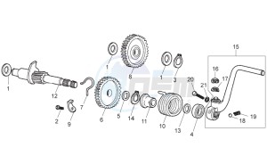 RX-SX 50 2006-2010 drawing Ignition unit