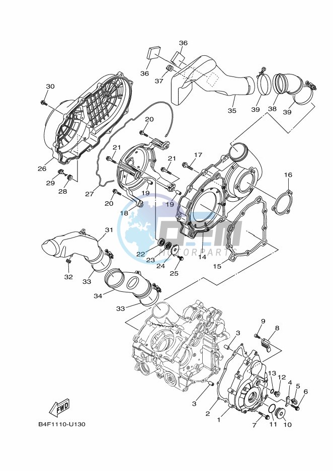 CRANKCASE COVER 1