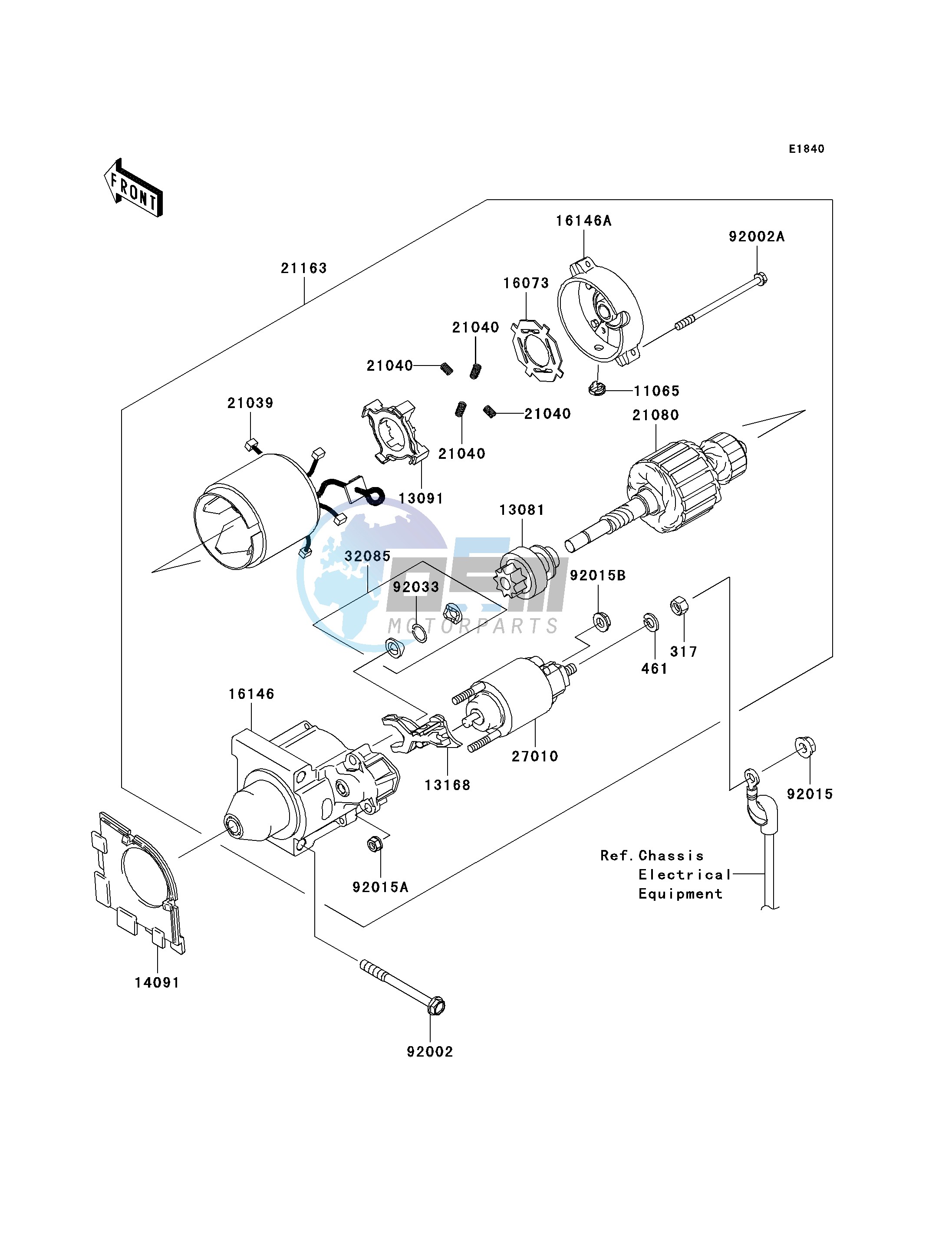 STARTER MOTOR