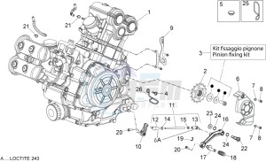 Dorsoduro 750 - ABS (EMEA, APAC, NAFTA) (AUS, CND, EU, J, USA) drawing Engine