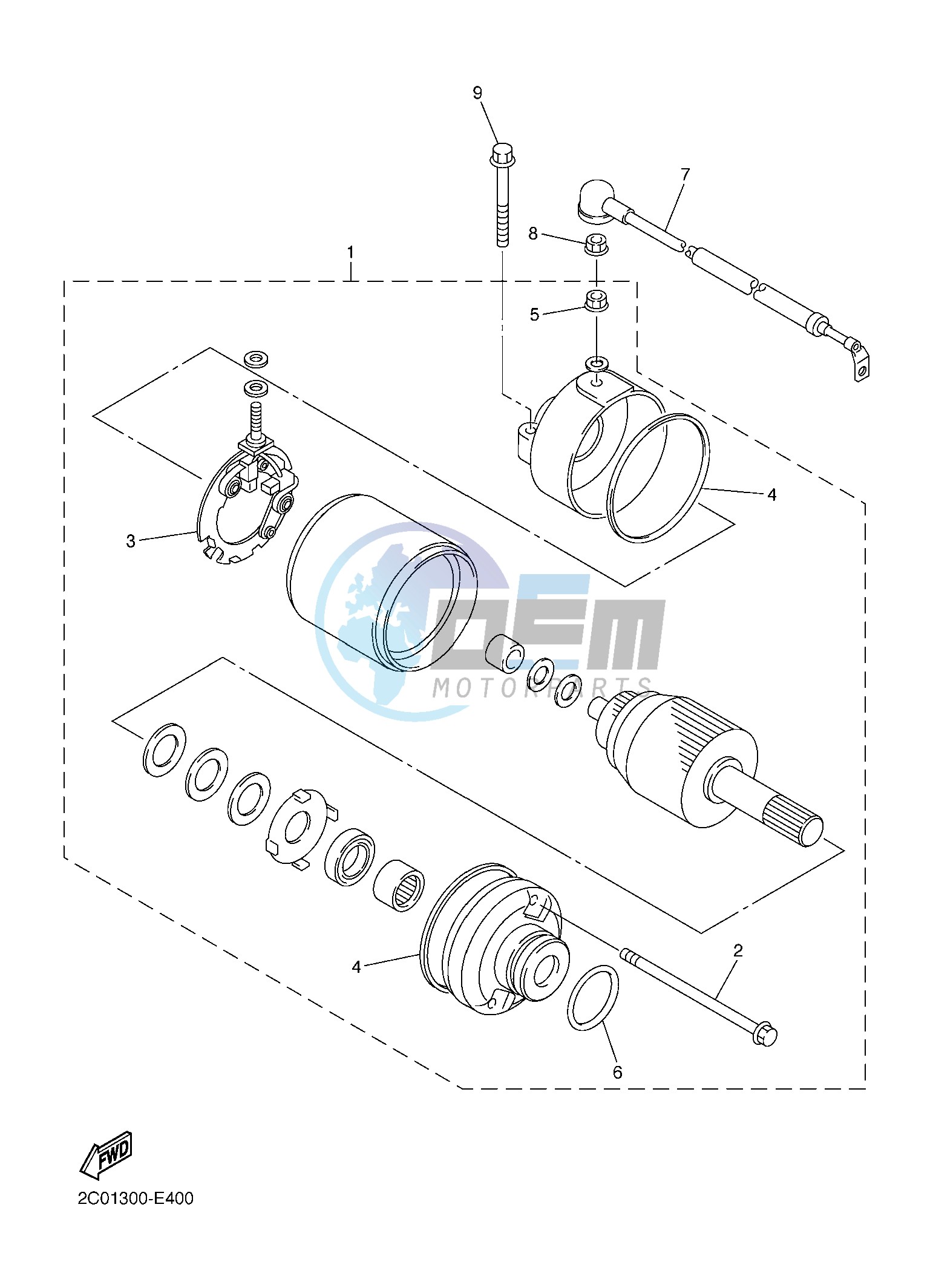 STARTING MOTOR