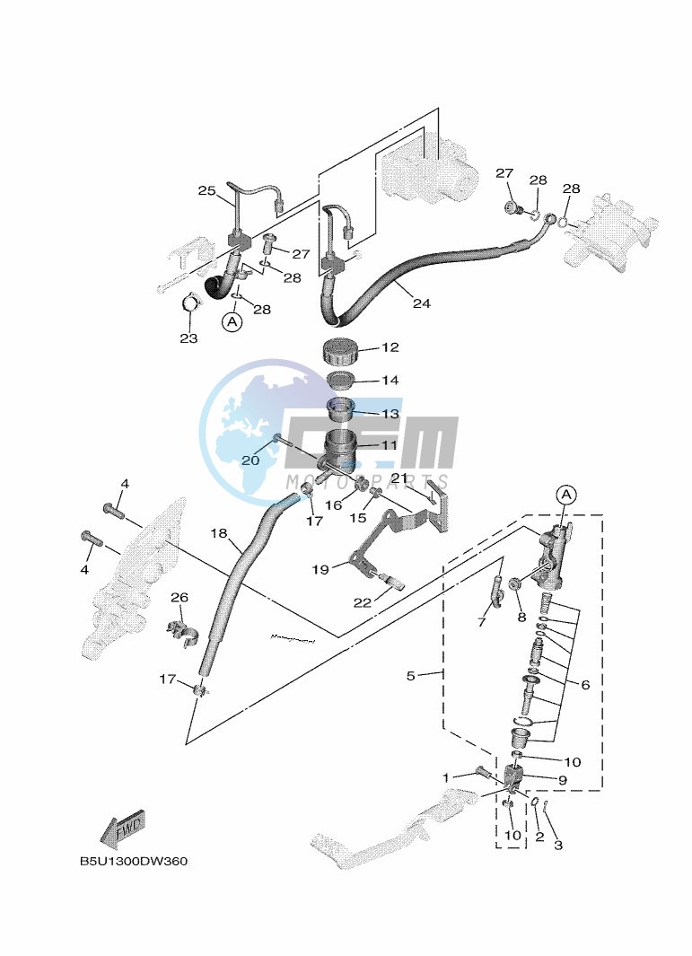 REAR MASTER CYLINDER