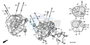 XL700VA9 Europe Direct - (ED / ABS) drawing CRANKCASE