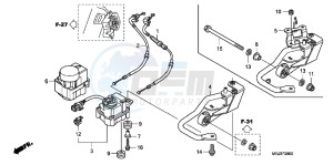 CBF1000FB drawing SERVO MOTOR