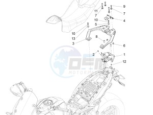 CAPONORD 1200 RALLY E3 ABS (NAFTA) drawing Luggage rack