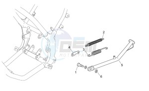 RX 50 drawing Central stand