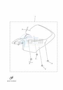 YFM700FWBD YFM70KP (B5KC) drawing SEAT