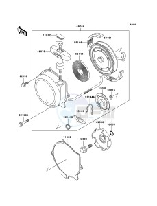 KLF300 KLF300-B18 EU GB drawing Recoil Starter