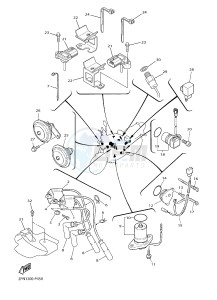 XJR1300C XJR 1300 (2PN1) drawing ELECTRICAL 1