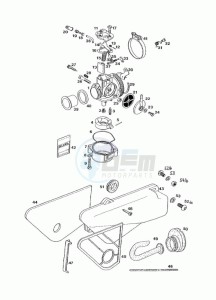 SPRINT_SPORT_L1 50 L1 drawing Carburator-intake silencer