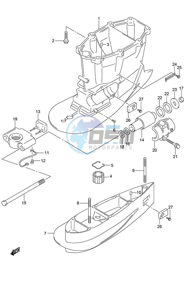 Drive Shaft Housing