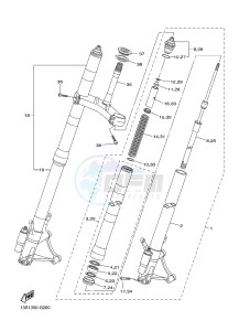 YZF-R6 600 R6 (2CXB 2CXC) drawing FRONT FORK