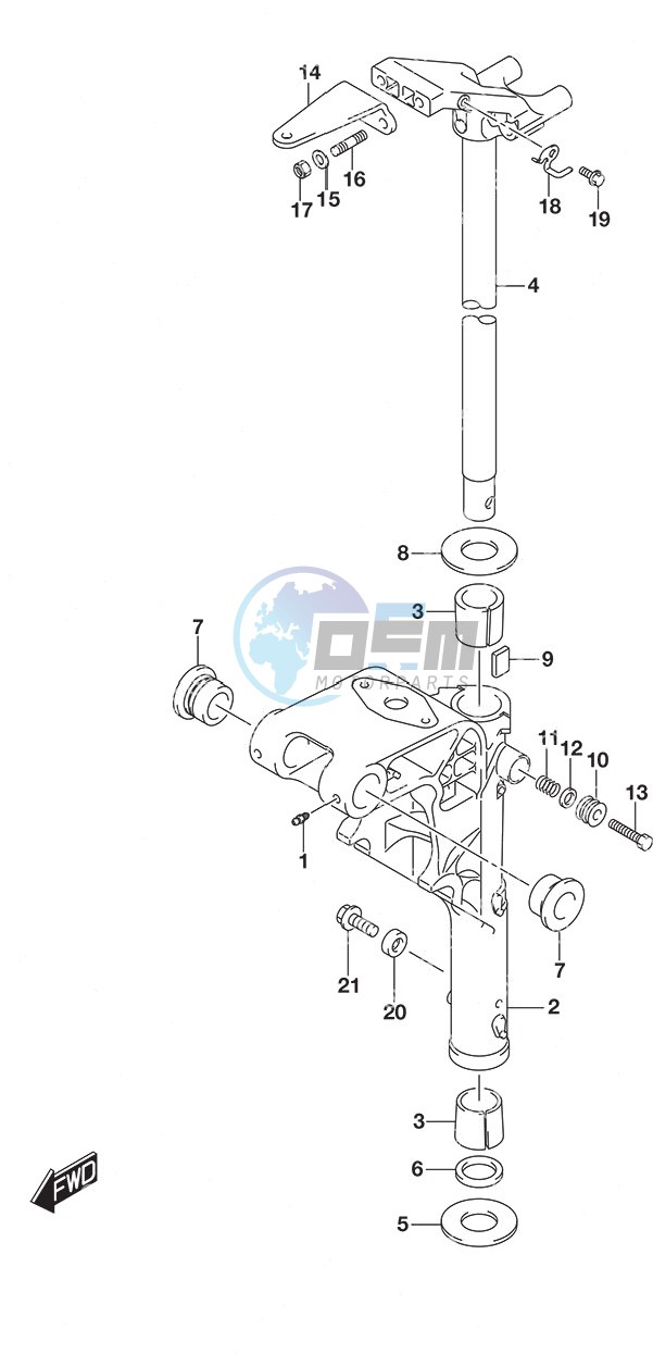 Swivel Bracket - Remote Control