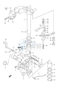 df 30 drawing Swivel Bracket S/N 371163 to 37XXXX