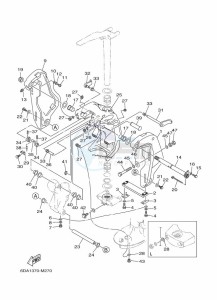 F175AETX drawing FRONT-FAIRING-BRACKET