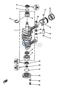 70B drawing CRANKSHAFT--PISTON