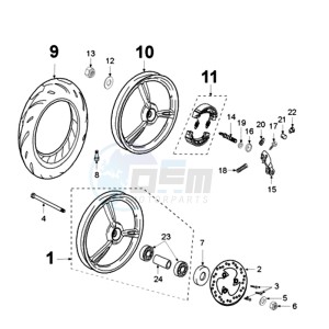 LUDIX 14 RL ELEGANCE drawing WHEELS