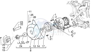 X9 125 drawing Flywheel magneto