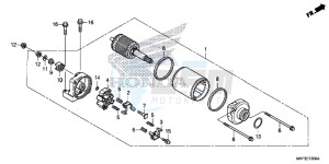 CBR1000S2H 2ED - (2ED) drawing STARTER MOTOR